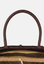 Pierre Cardin 55114 Croc shoulder bag in Bordeaux genuine leather – product image 3