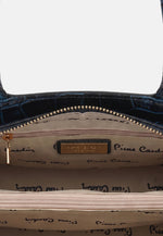 Pierre Cardin 55114 Croc Leather Shoulder Bag – Bordeaux