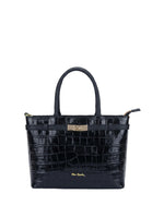 Pierre Cardin 55114 Croc Leather Shoulder Bag – Bordeaux