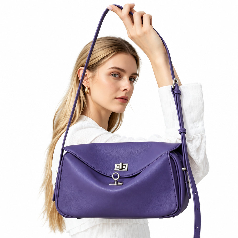 Mireya Genuine Leather Crossbody Bag