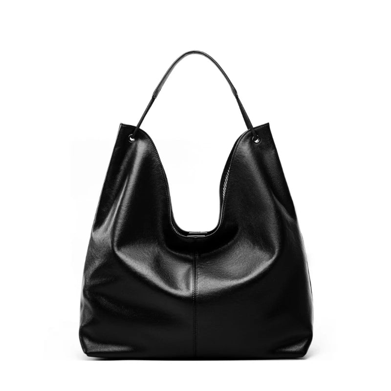 Vittoria Genuine Leather Hobo Bag