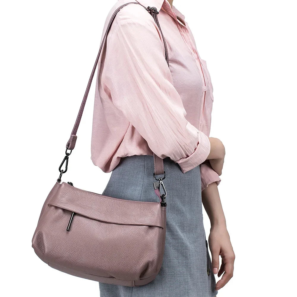 Dafne Genuine Leather Crossbody Bag