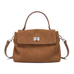 Sofia Suede Leather Crossbody Bag