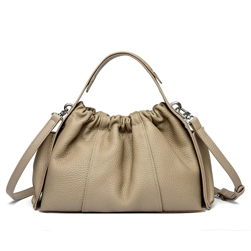 Leandra Genuine Leather Shoulder Bag