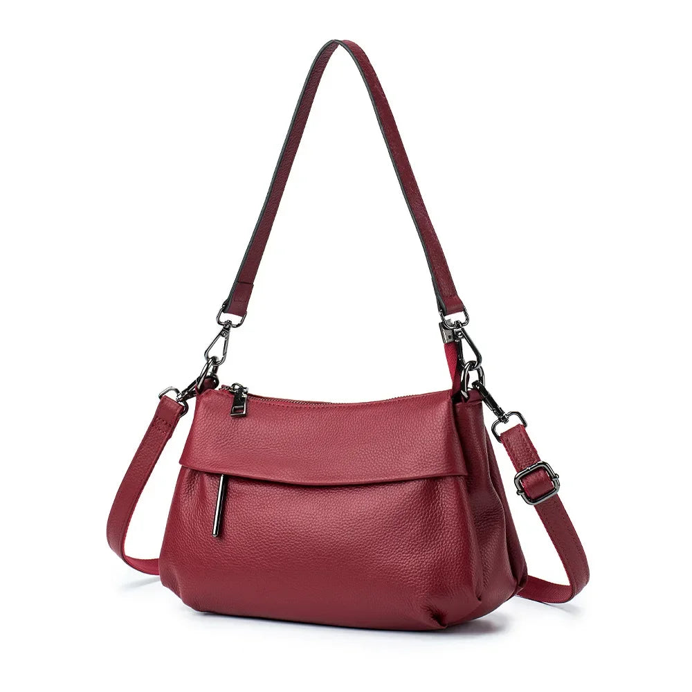 Dafne Genuine Leather Crossbody Bag