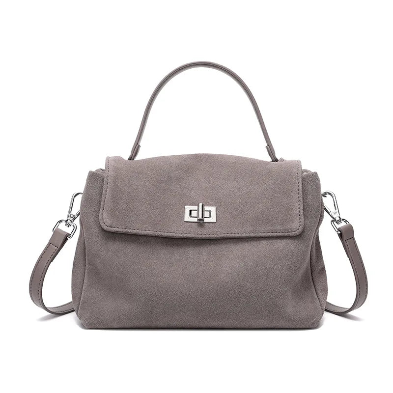 Sofia Suede Leather Crossbody Bag