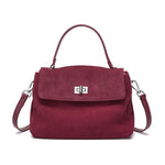 Sofia Suede Leather Crossbody Bag