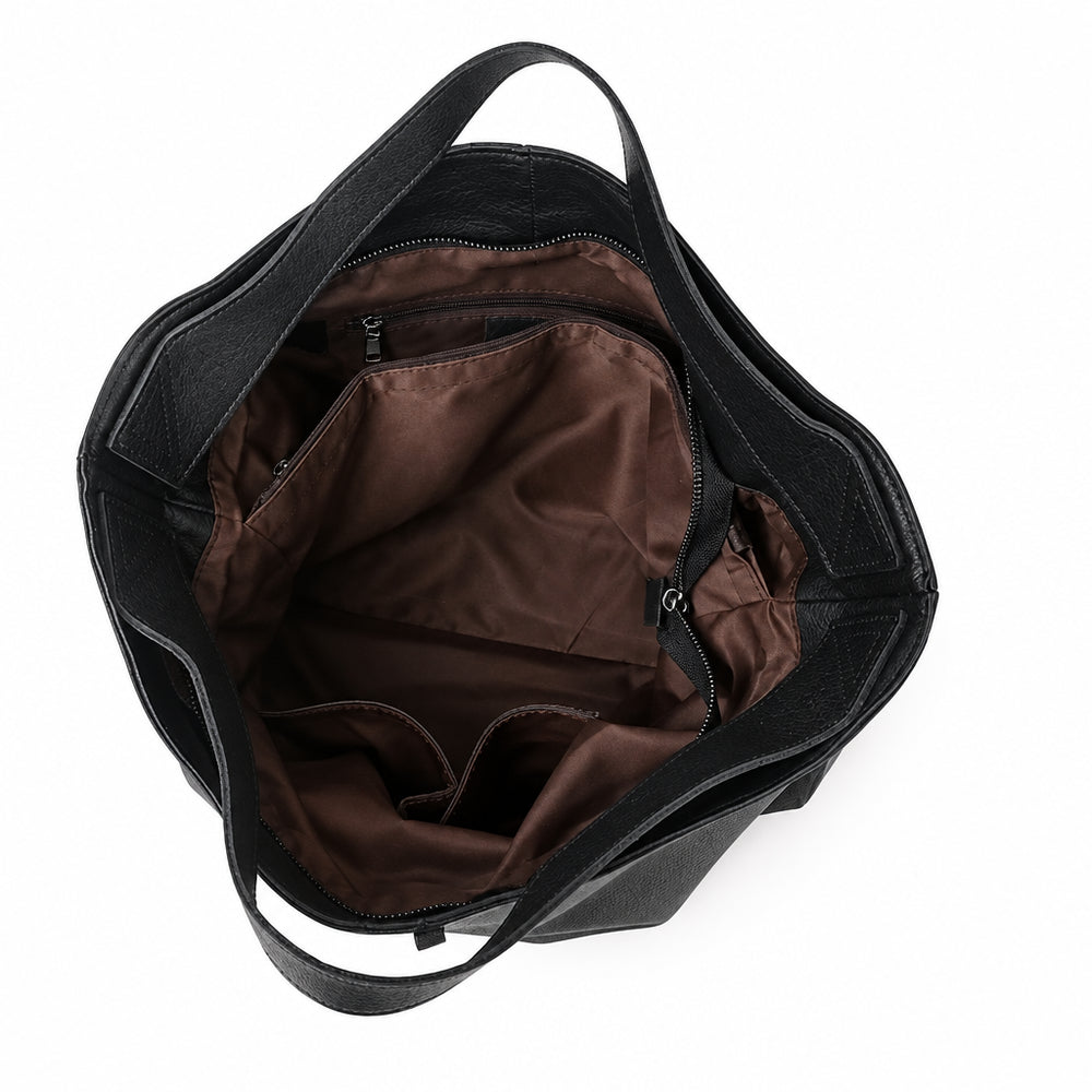 Elara Genuine Leather Hobo Bag