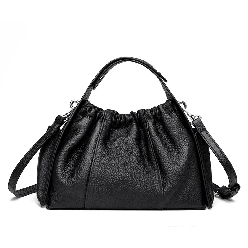 Leandra Genuine Leather Shoulder Bag