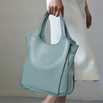 Carlotta Genuine Leather Tote Bag