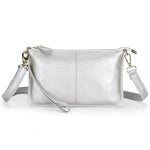 Luna Genuine Leather Crossbody Clutch