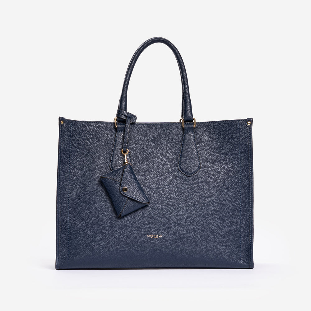 Viola Italian Leather Bucket Bag