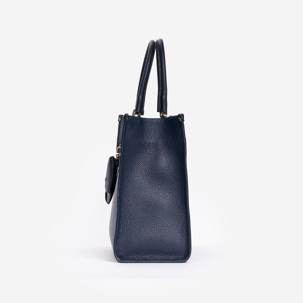 Viola Italian Leather Bucket Bag