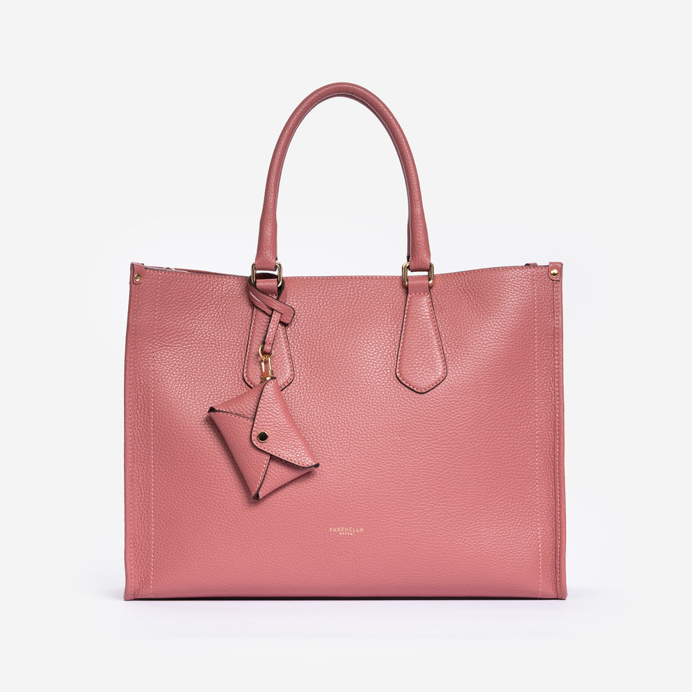 Viola Italian Leather Bucket Bag