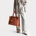 Viola Italian Leather Bucket Bag