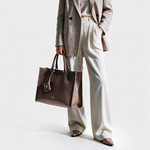 Viola Italian Leather Bucket Bag