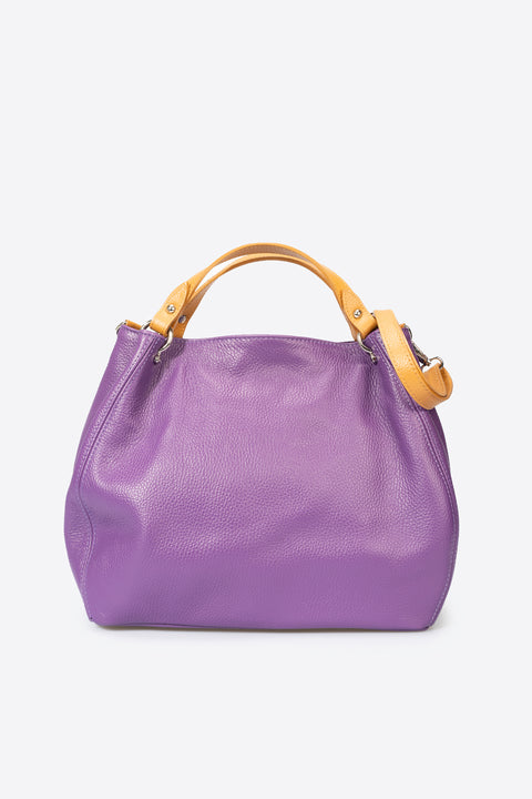 Azalea Italian Leather Shoulder Bag