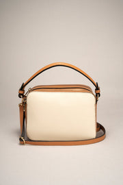 Bonnie Italian leather top handle bag