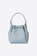 TILLY SMALL leather top handle bag - Celeste