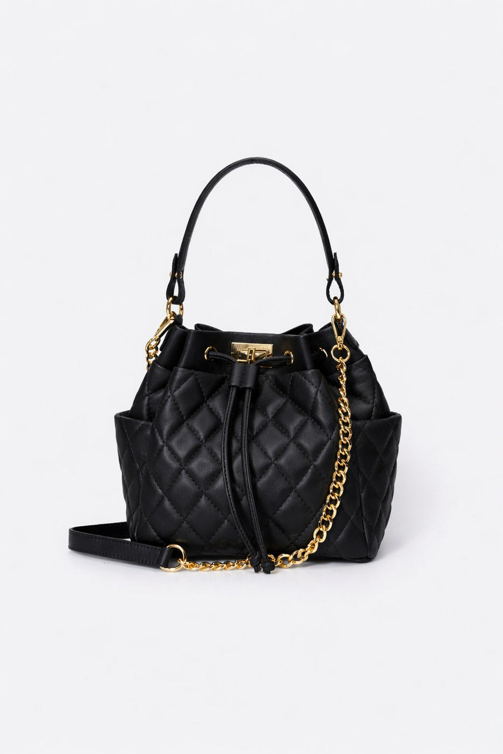 Novelia Italian Leather Top Handle Bag