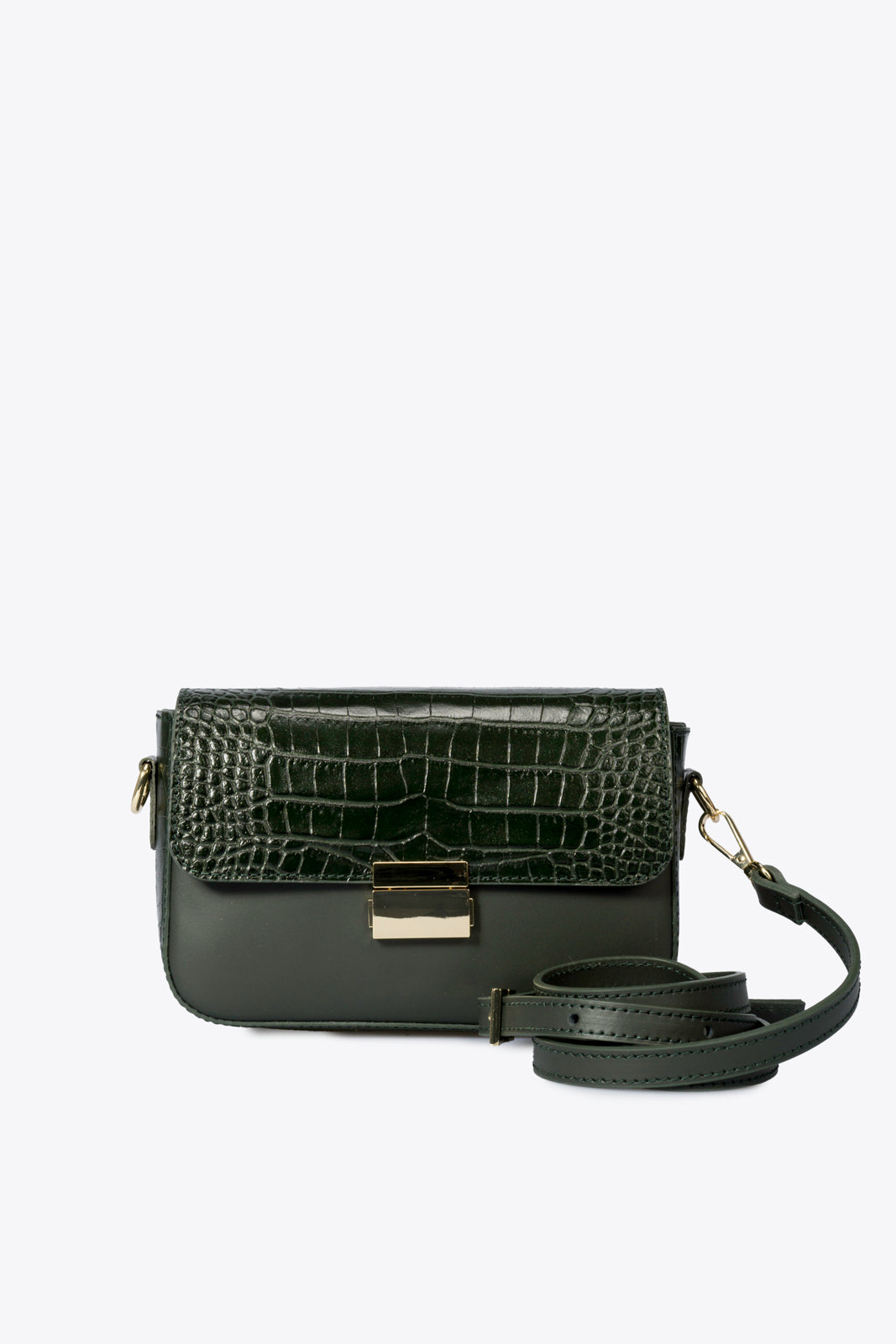 Eloria Italian Leather Crossbody Bag