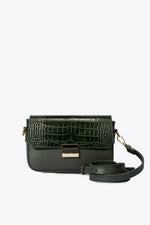 JUNO Leather Crossbody Bag - Green