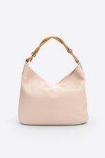 NORA leather shoulder bag - Cipria