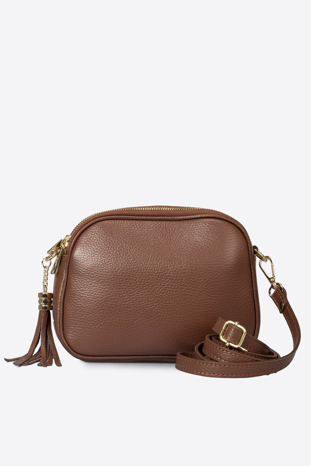 Corvessa Italian Leather Crossbody Bag