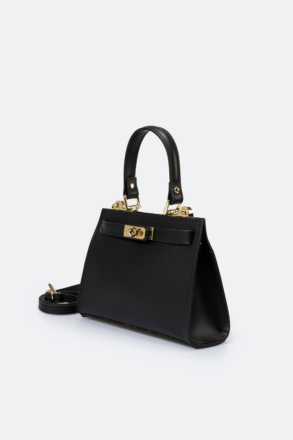 Ravessa Italian Leather Top Handle Bag