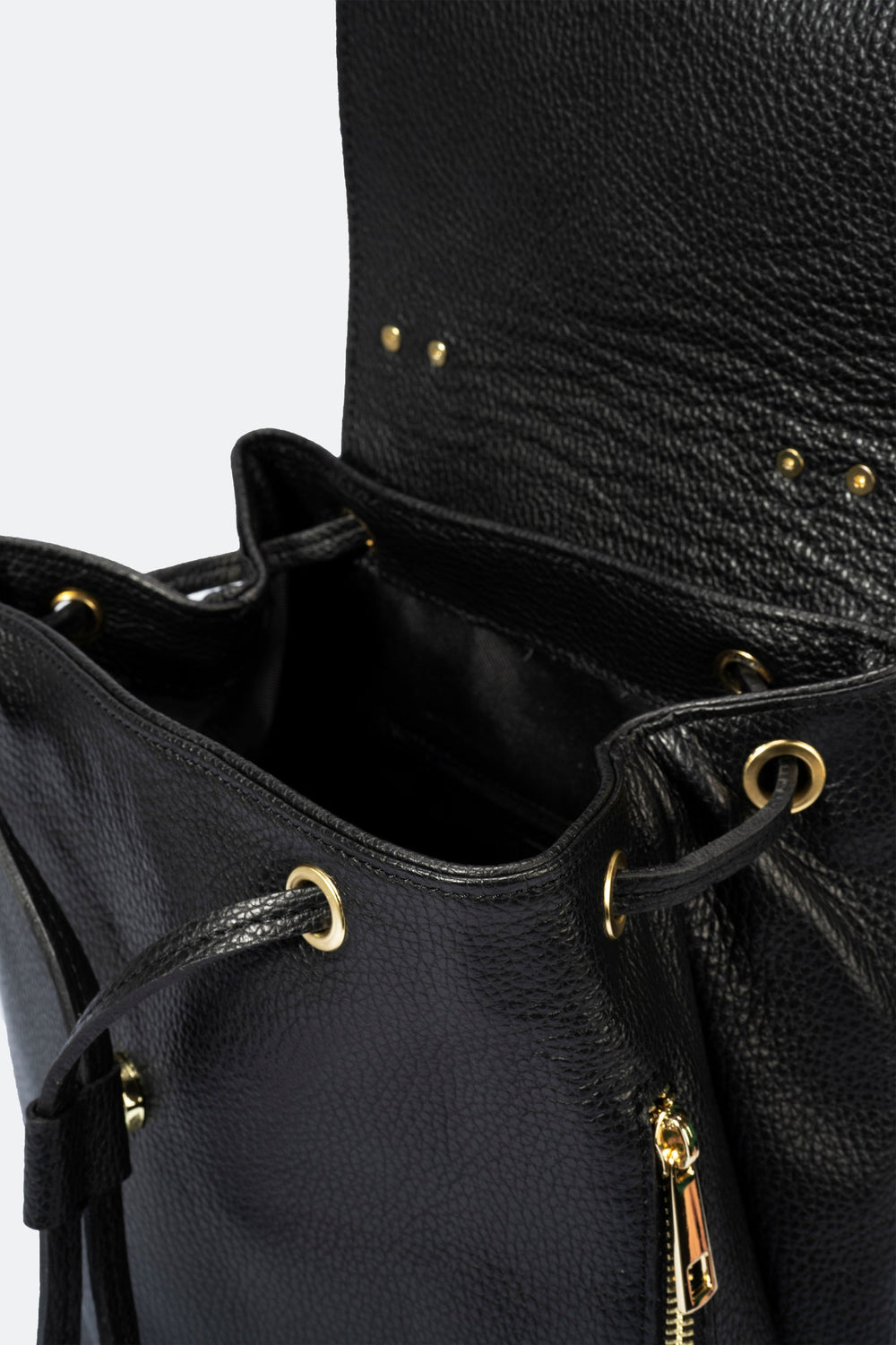 Selvina Italian Leather Backpack