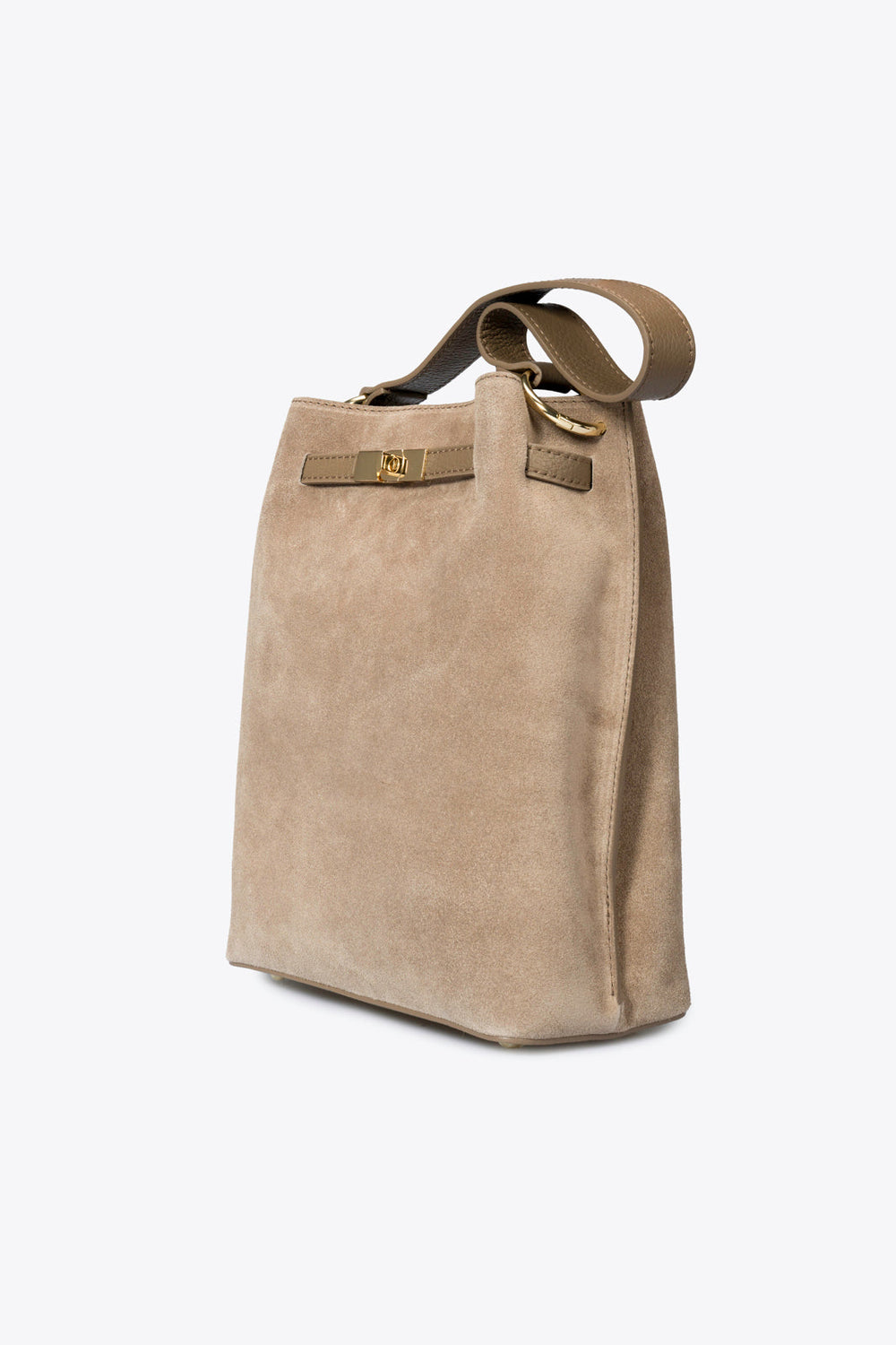 Luminara Italian Leather Shoulder Bag