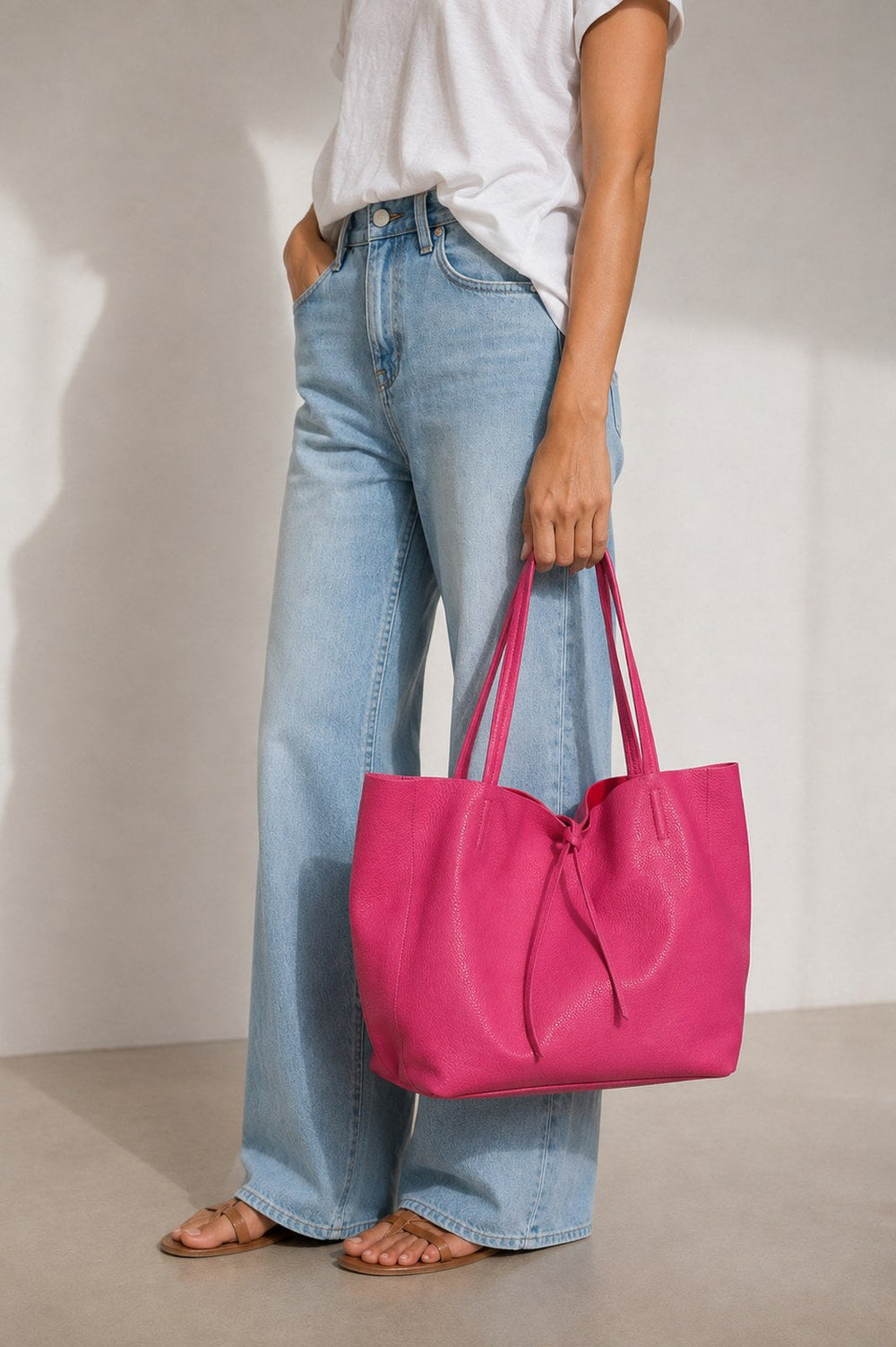 Galvessa Italian Leather Tote Bag