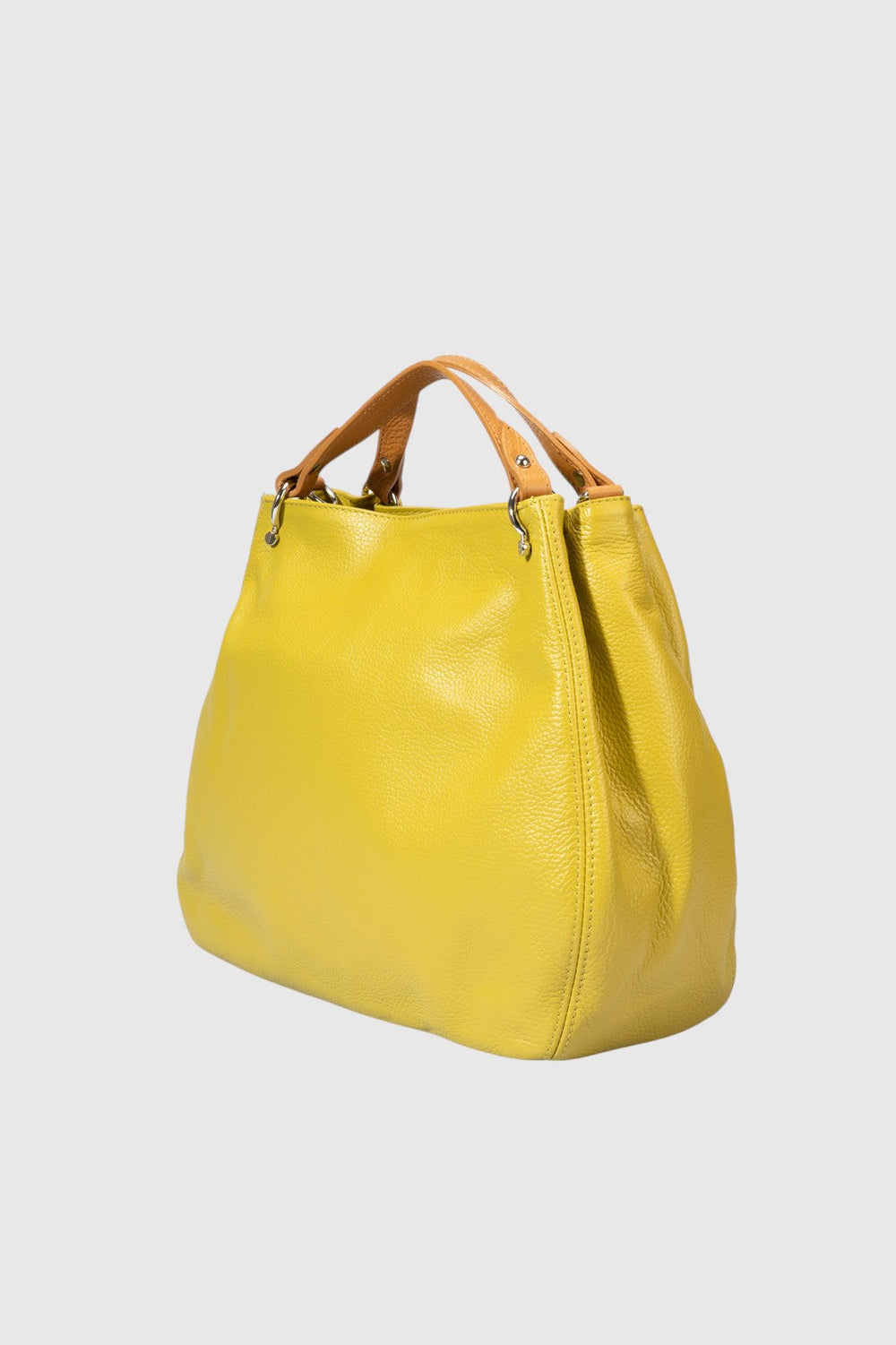 Marovelle Italian Leather Top Handle Bag
