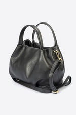 MAYA leather top handle bag - Nero