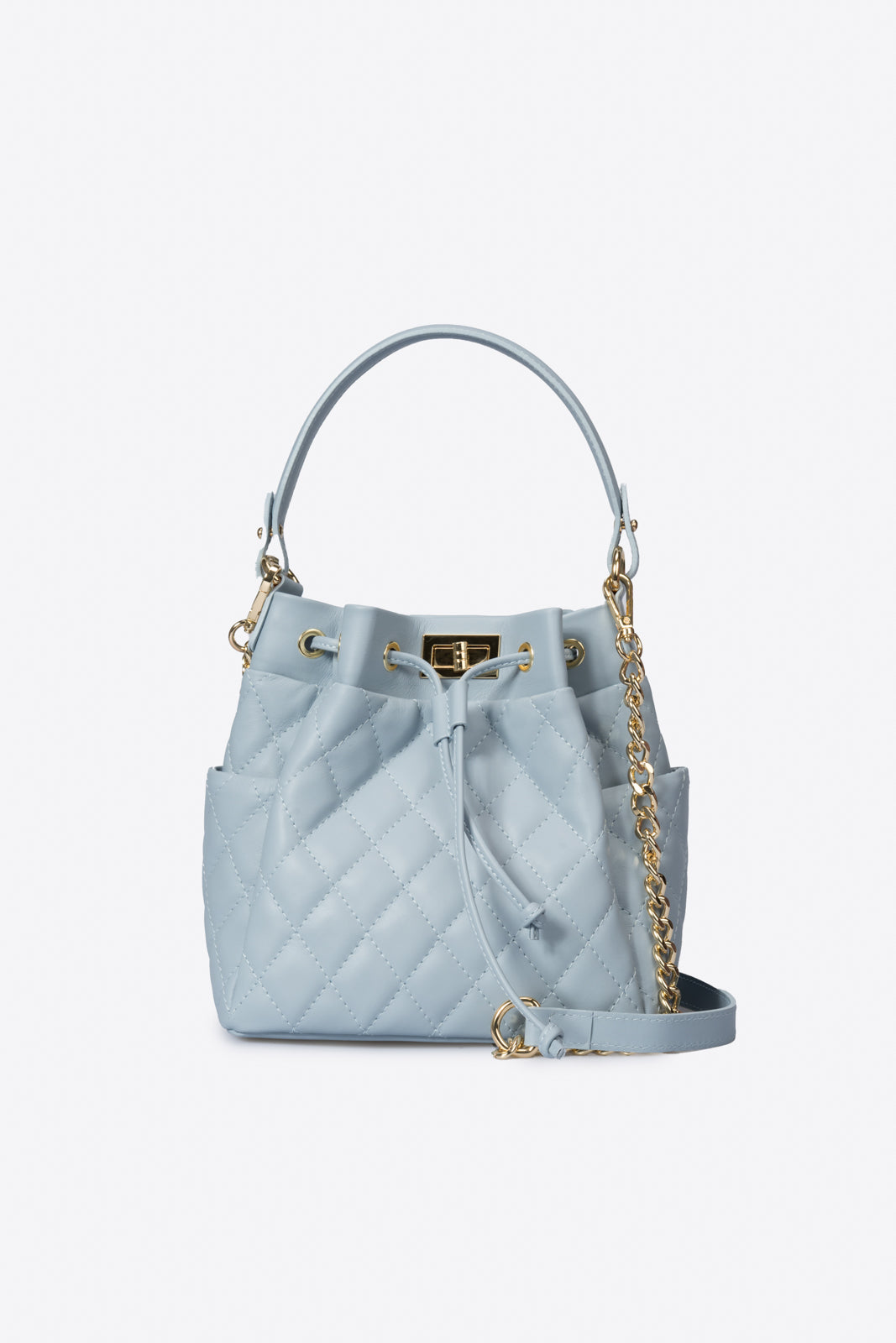 Novelia Italian Leather Top Handle Bag