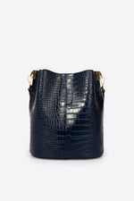 CAPRICE leather shoulder bag - Blue