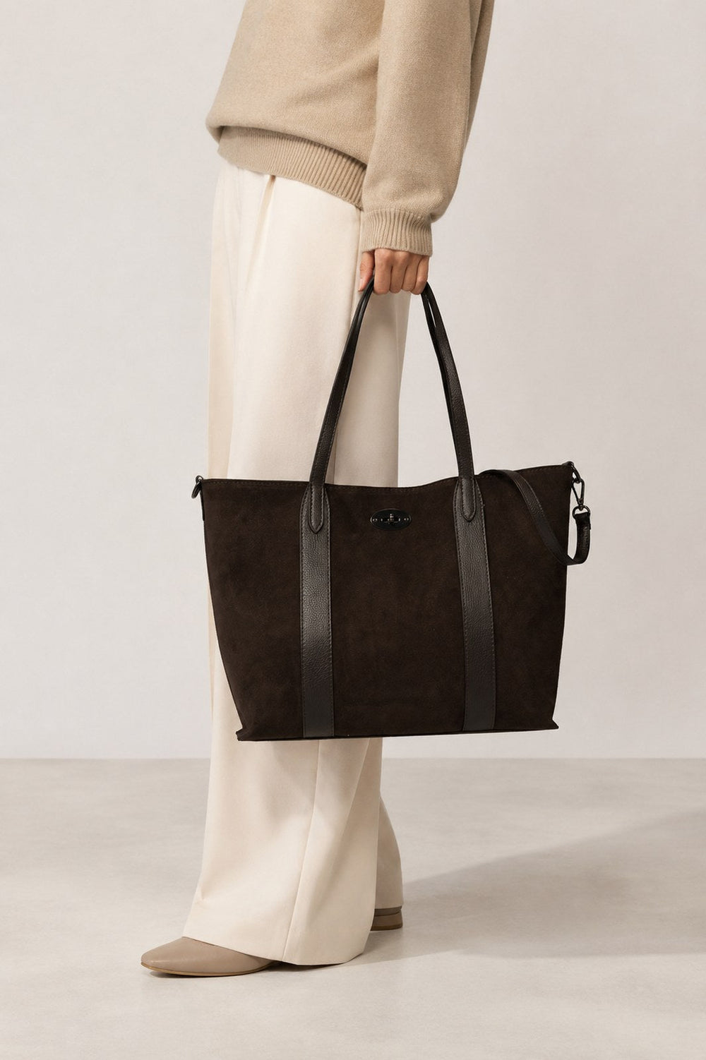 Serenza Italian Leather Tote Bag