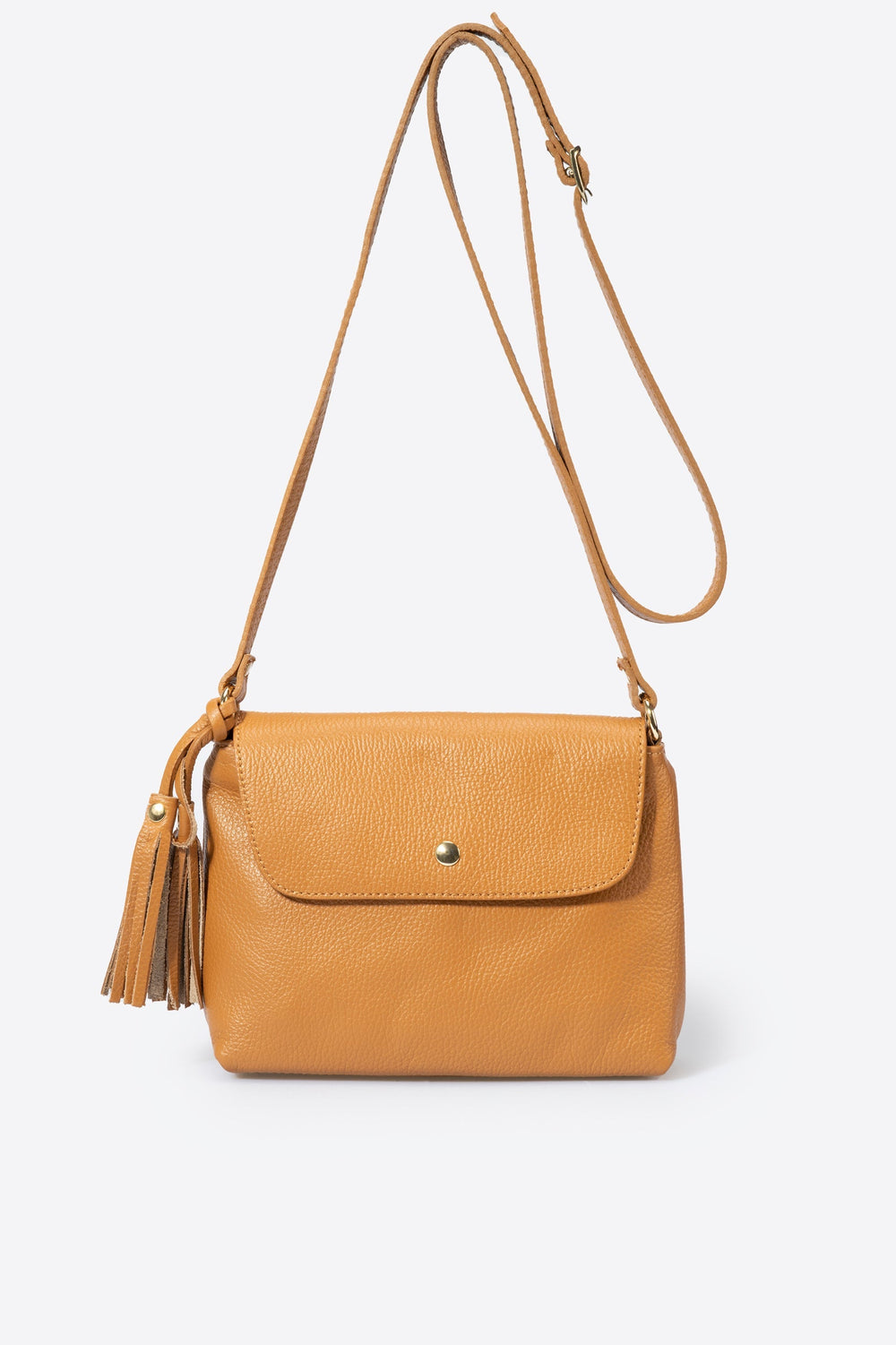 Evelisse Italian Leather Crossbody Bag
