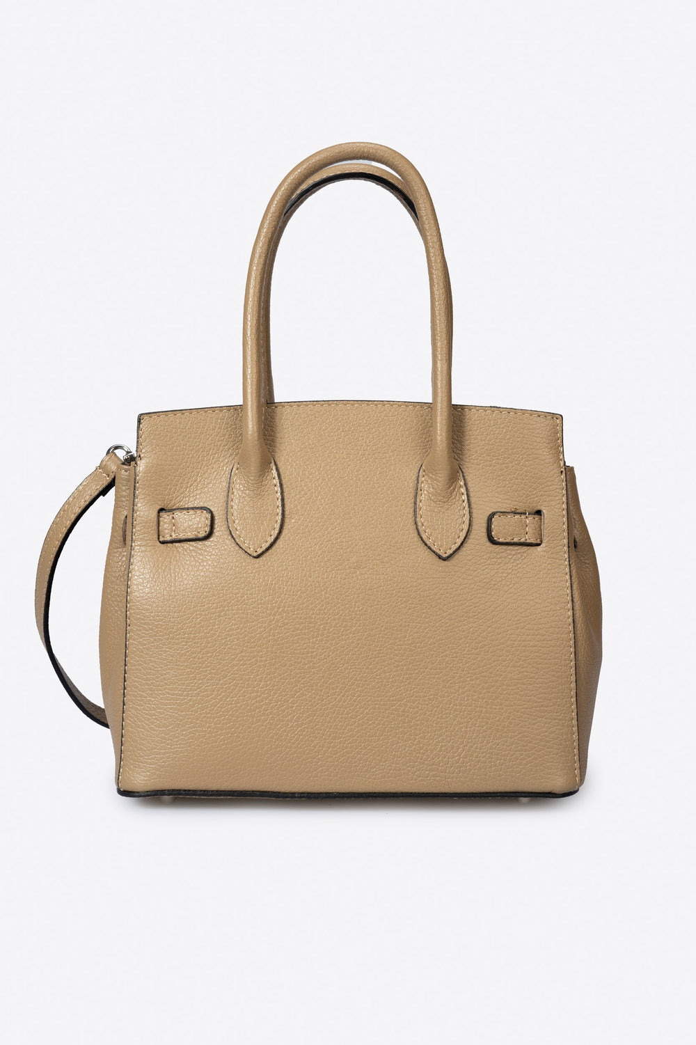 Tivalia Italian Leather Top Handle Bag