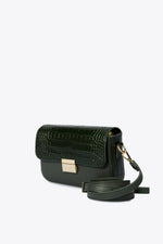 JUNO leather crossbody bag - Green