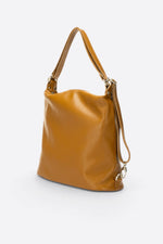CORDELIA leather backpack - Cuoio