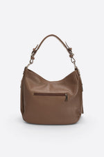 UMA leather top handle bag - Marrone