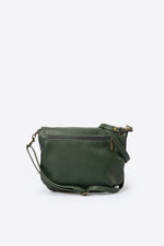 AGATHA leather crossbody bag - Verde