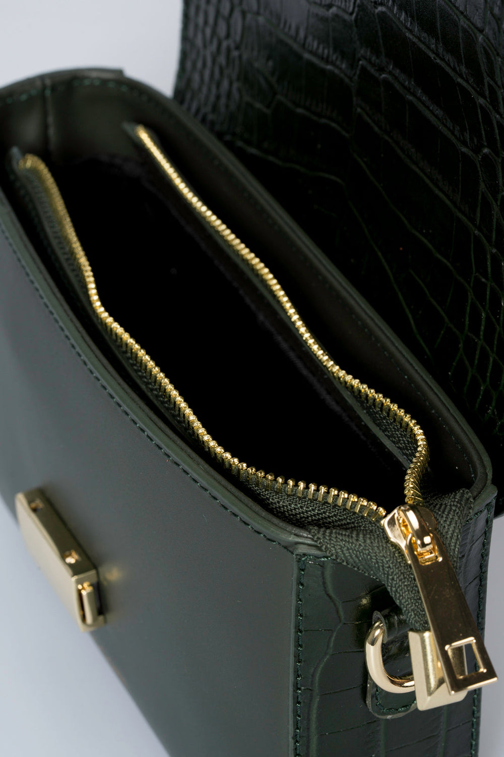 Eloria Italian Leather Crossbody Bag