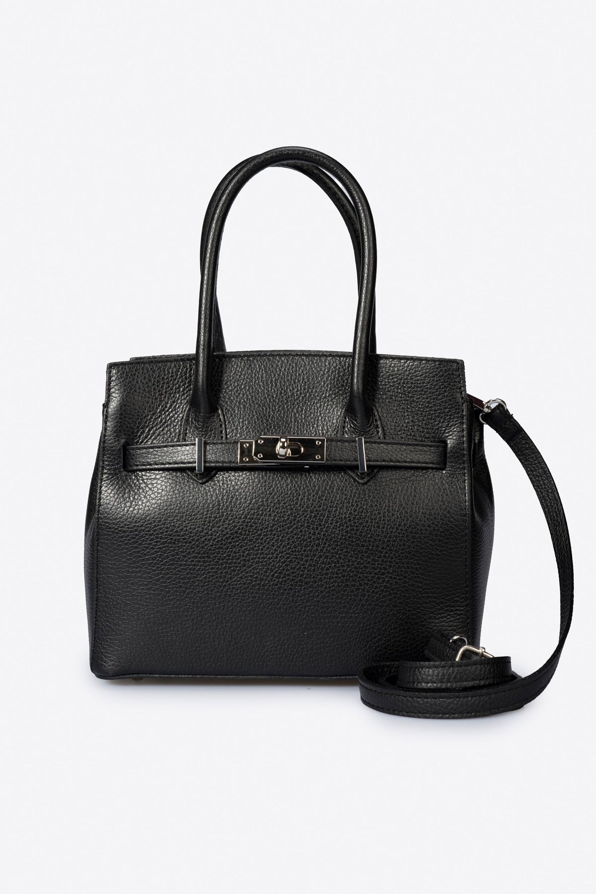 Tivalia Italian Leather Top Handle Bag