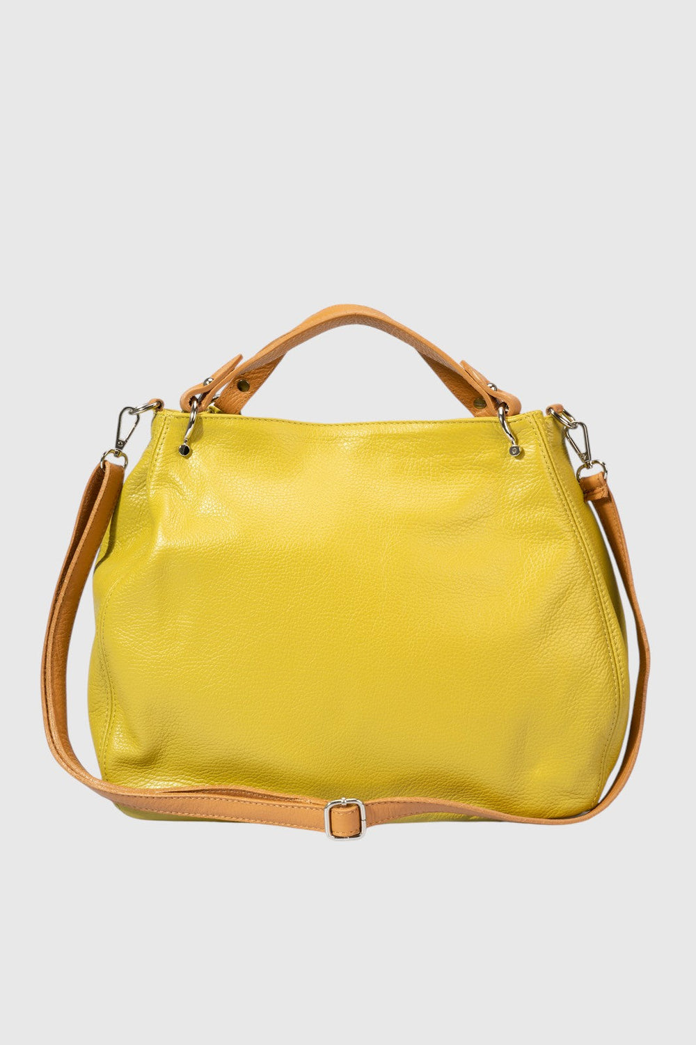 Marovelle Italian Leather Top Handle Bag