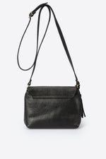 ASTER leather crossbody bag - Nero