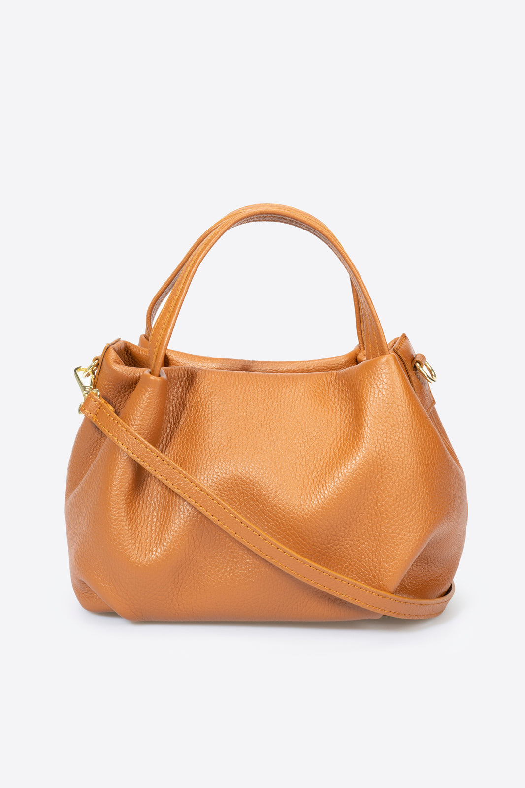 Cerenza Italian Leather Top Handle Bag