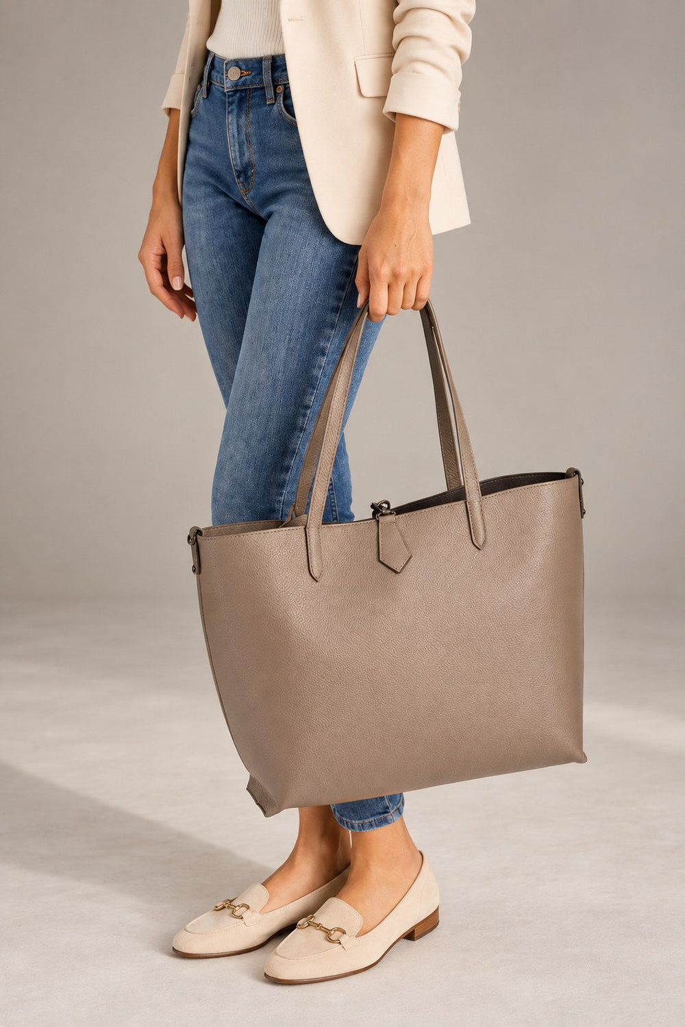 Tivessa Italian Leather Tote Bag