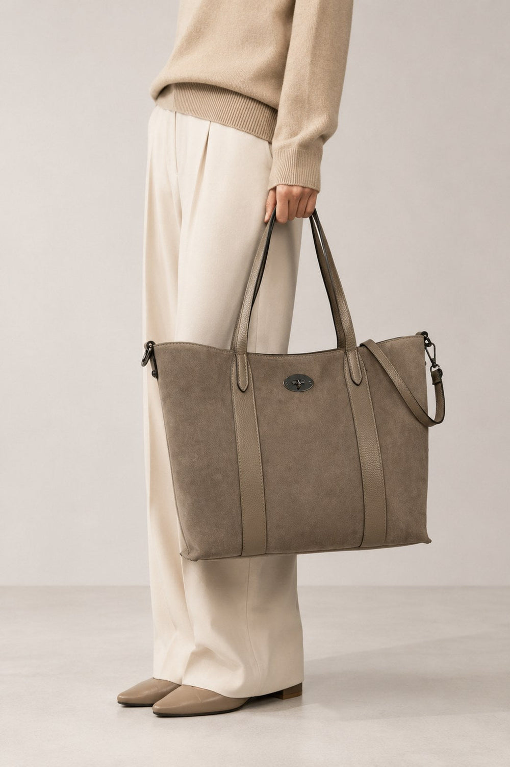 Serenza Italian Leather Tote Bag
